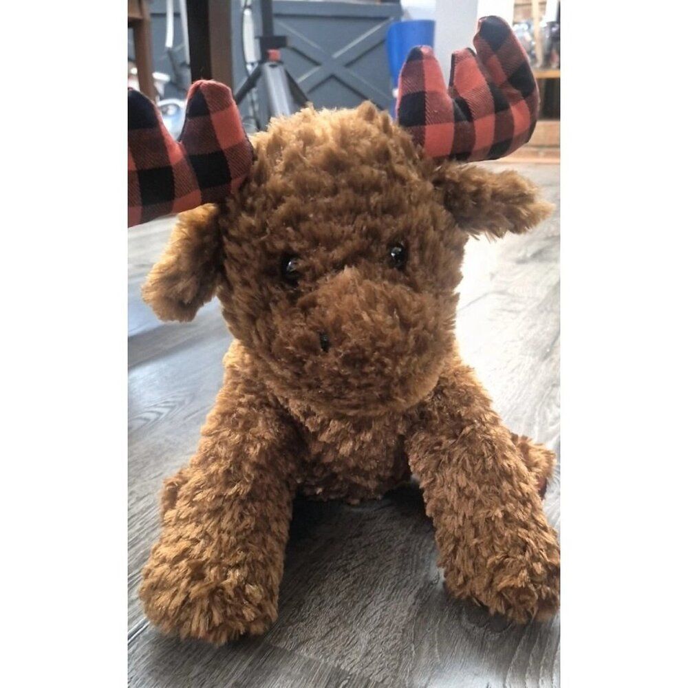 BAB Build A Bear Hal the Christmas Moose Winter Wishes Stuffed Animal Plush